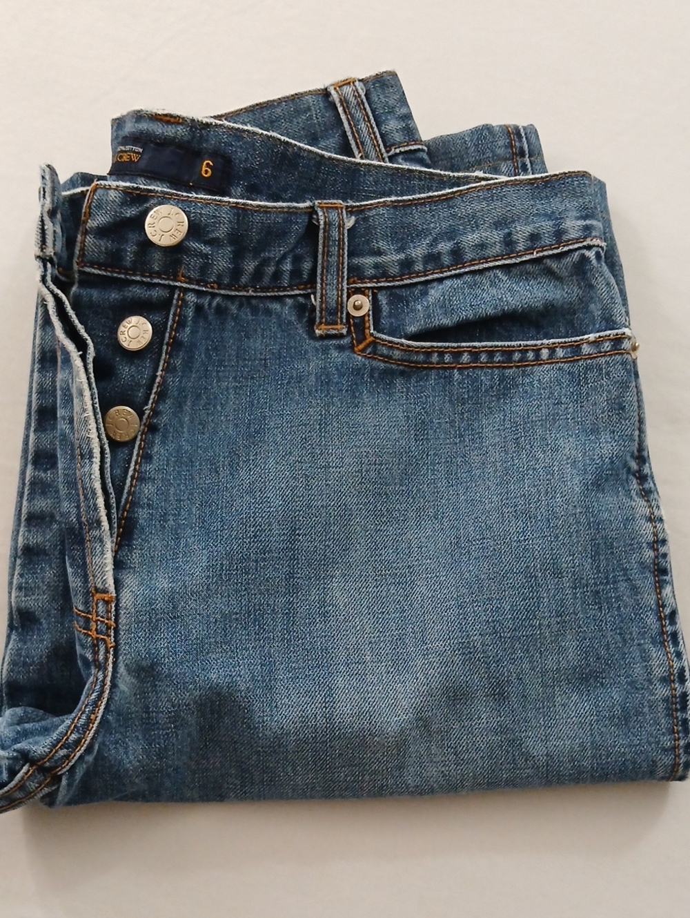 J. Crew Denim Button Fly Shorts